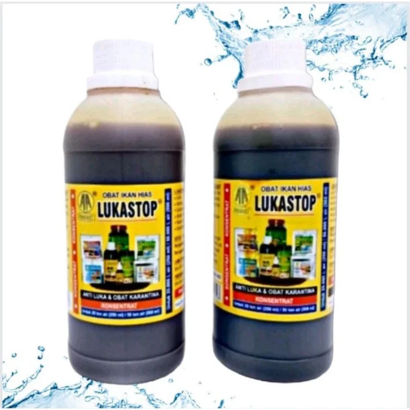 Obat ikan anti bakteri  AKARI AA LUKA STOP 250ML