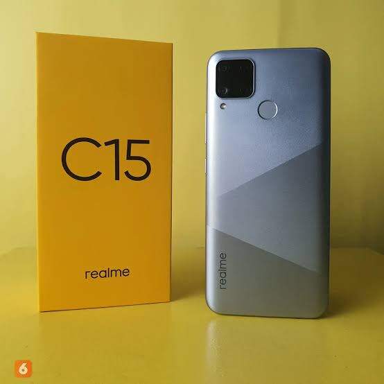 Refurbished C15 Gb Marine Blue Refurbished Realme C15 Mobile, 32
