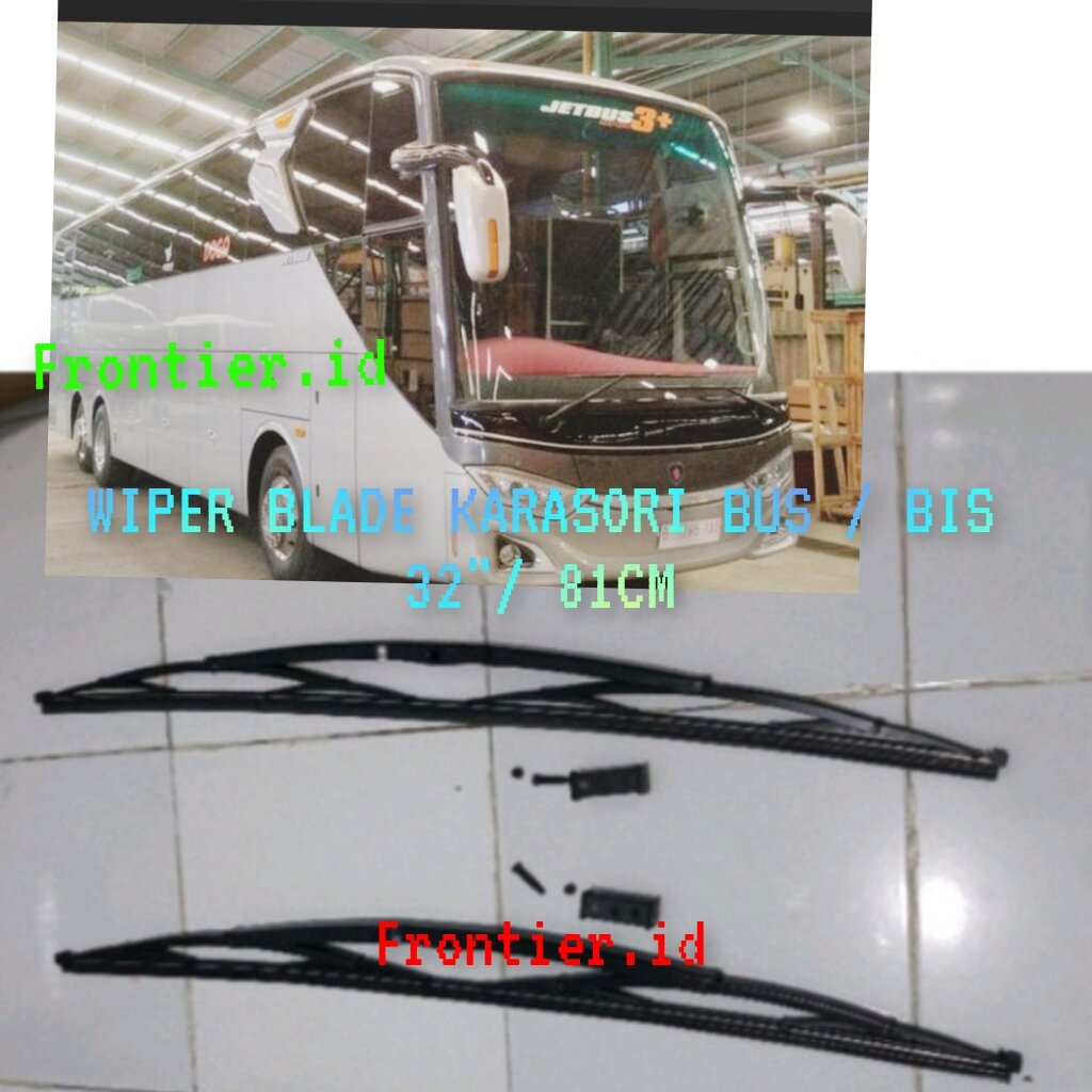 Wiper Blade Karet Kipas Kaca Karoseri Bis Bus Busway Cm Bus Big