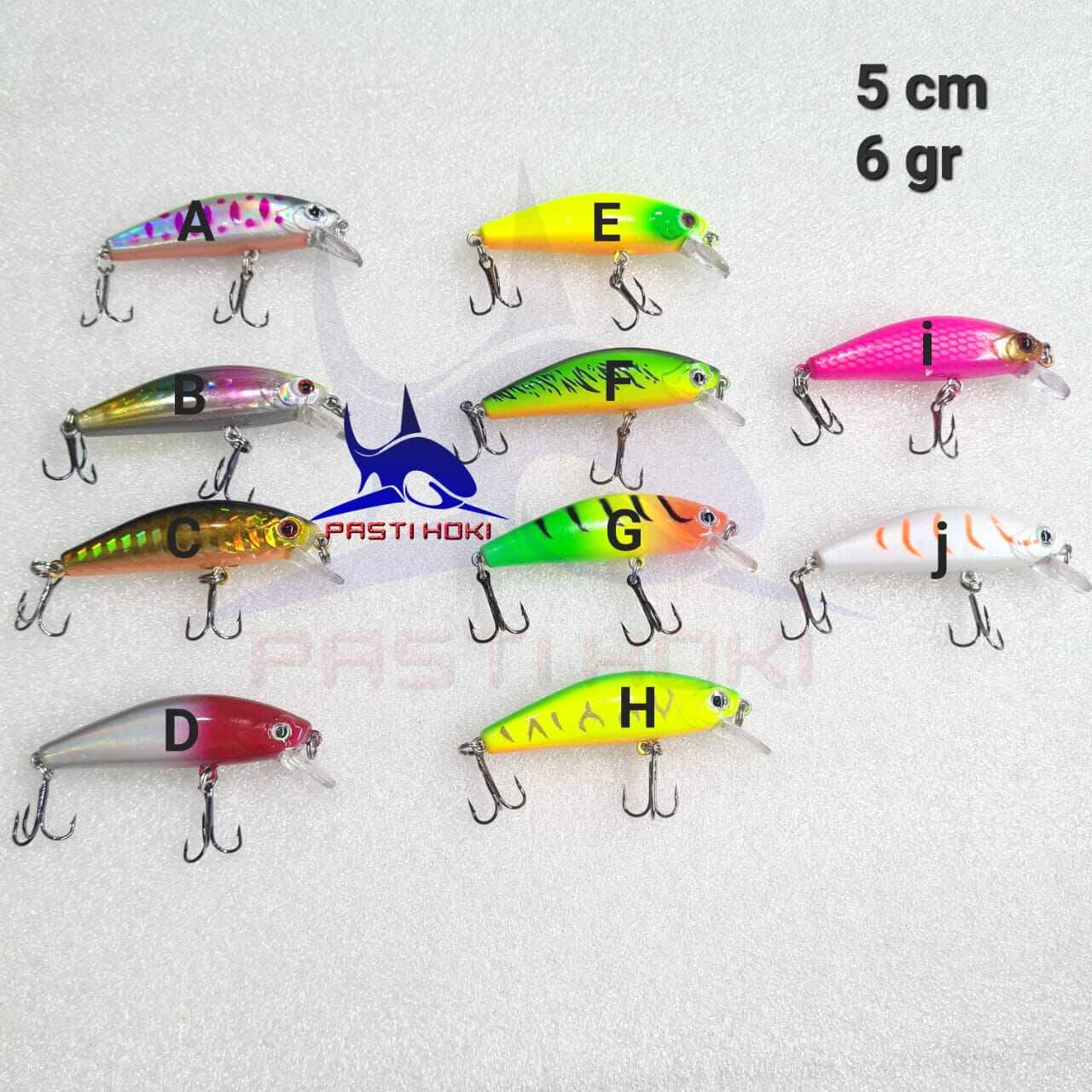 Jual Umpan minow ikan-ikanan - umpan casting minnow - Panjang, 5cm - Kab.  Tangerang - Go Fishing Market