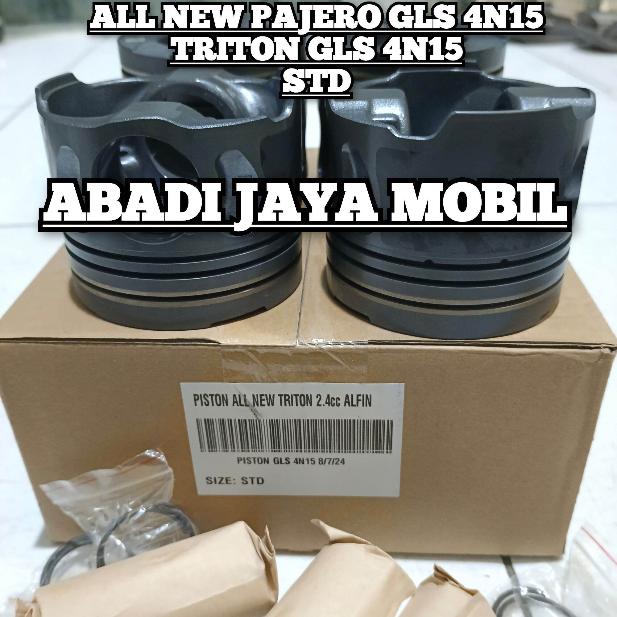 PISTON SEHER ALL NEW PAJERO DAKAR GLS TRITON GLS 2400CC STD Harga  1,400,000 Ringgit*Penghantaran Percuma