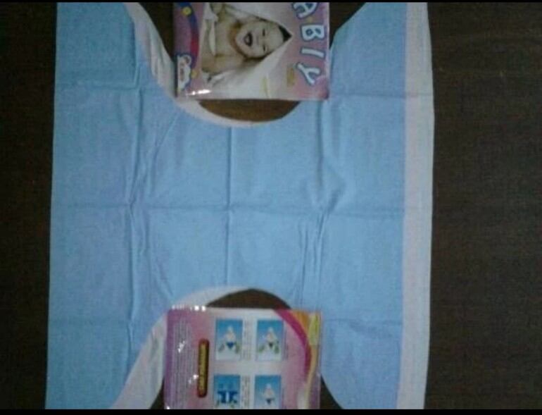 5 Helai Celana Popok Plastik Ikat Bayi Cuci Ulang