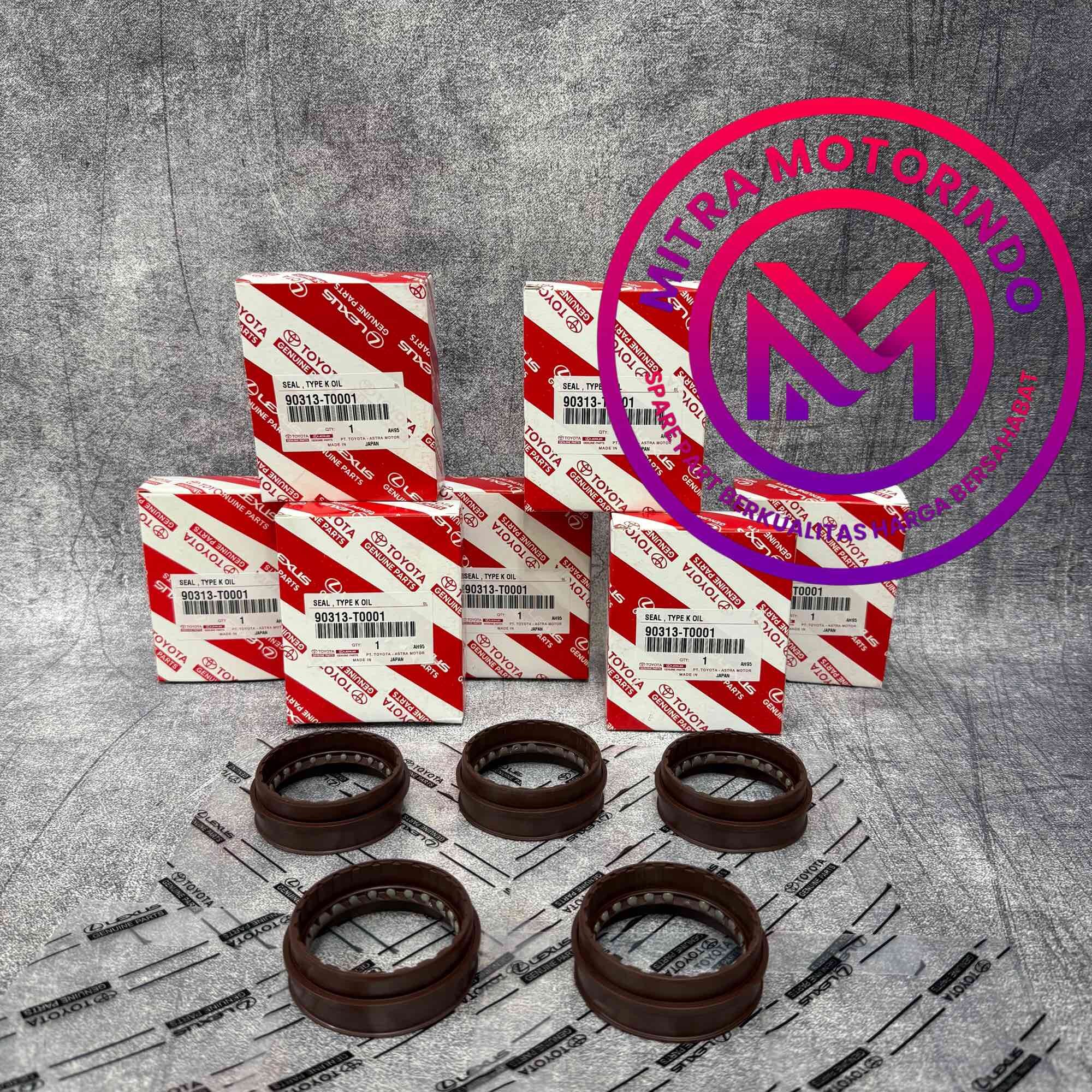 Oil Seal Roda Belakang/Seal Oil Roda Belakang Outter Luar Toyota Fortuner-Hilux-Innova (Innova Reborn-Fortuner VRZ-Hilux Revo) 1pcs 90313-T0001 Giá 32,500 Đồng*Miễn phí vận chuyển