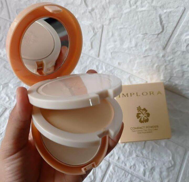 Implora Compact Powder 3in1 1 Set 2 Bedak 1 Foundation 1 Cermin implora-compact-powder-3in1-1-set-2-bedak-1-foundation-1-cermin