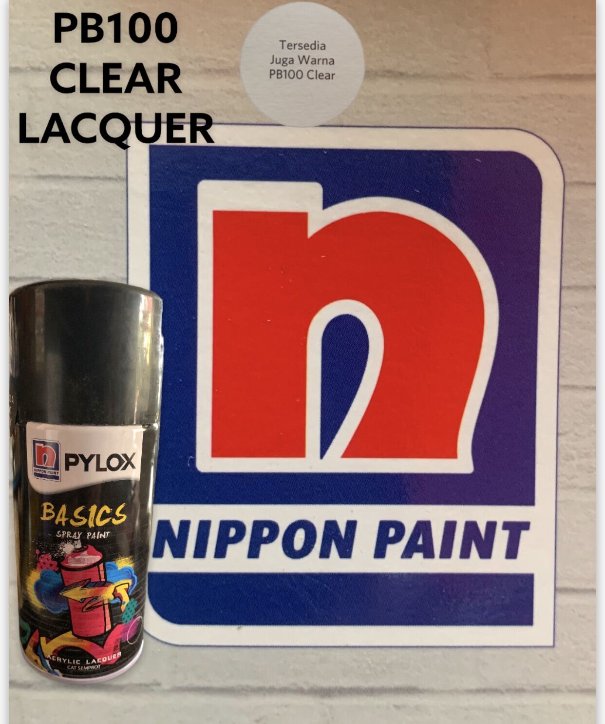 Pylox basic 300cc pilok Pylox pylok cat semprot spray paint mengkilap