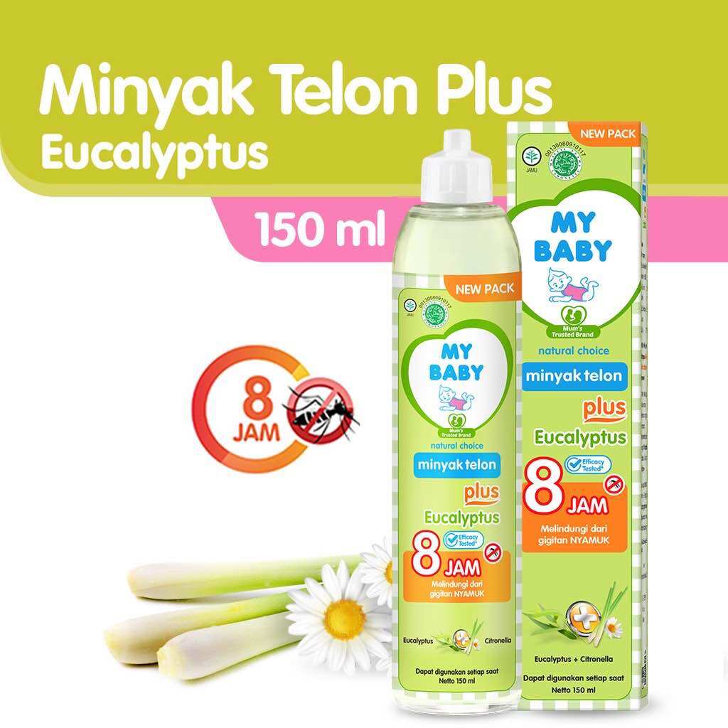 My Baby Minyak Telon Plus Lavender 150 ML Murah