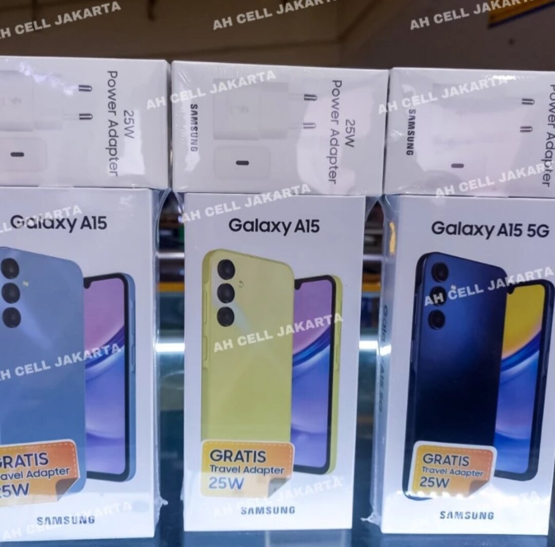 TOKO HP CELLULAR SAMSUNG A15 4G 8/256 GARANSI RESMI 12 BULAN Harga  2,899,000 Ringgit*Penghantaran Percuma
