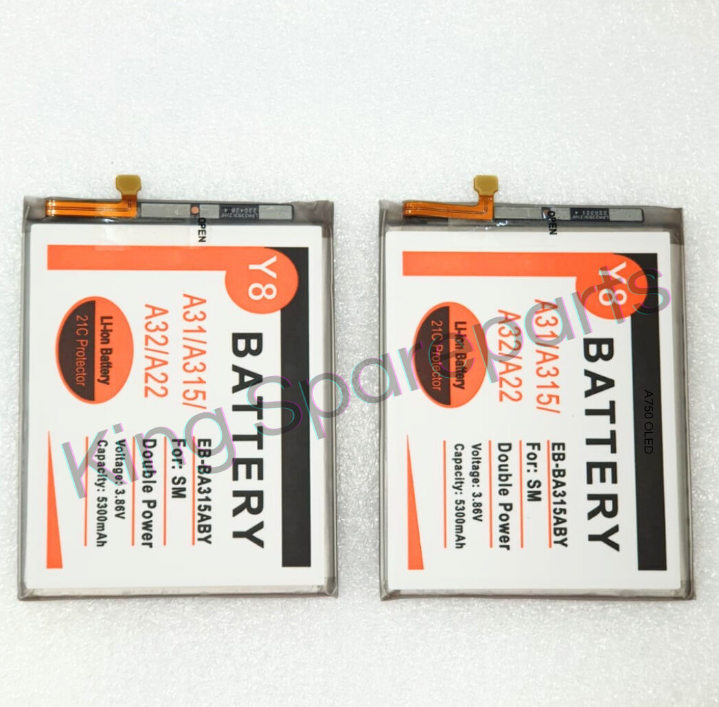 Samsung Galaxy A31 A315 / A32 4G A325 / A22 4G A225 double power Y8 battery Batre Harga 95,000 rupiah*Gratis Ongkir