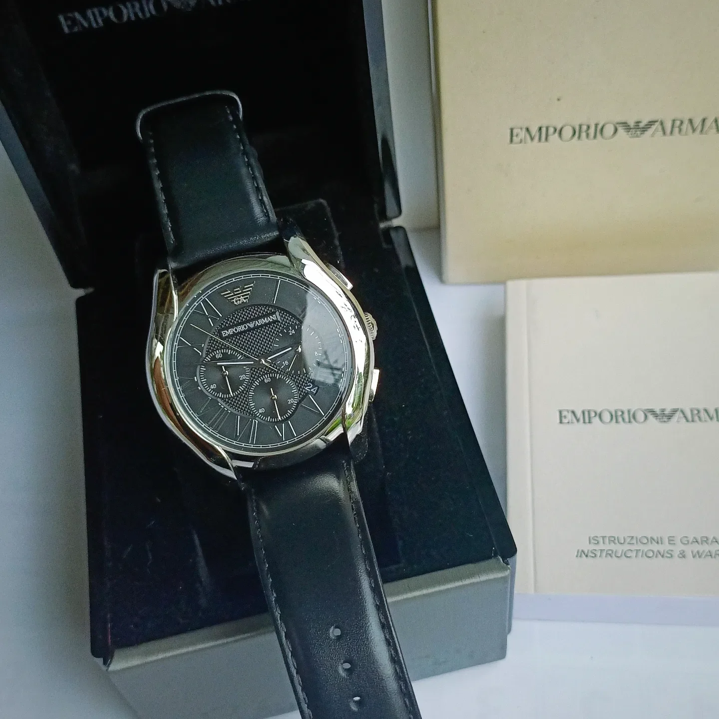 Emporio armani hot sale watch harga