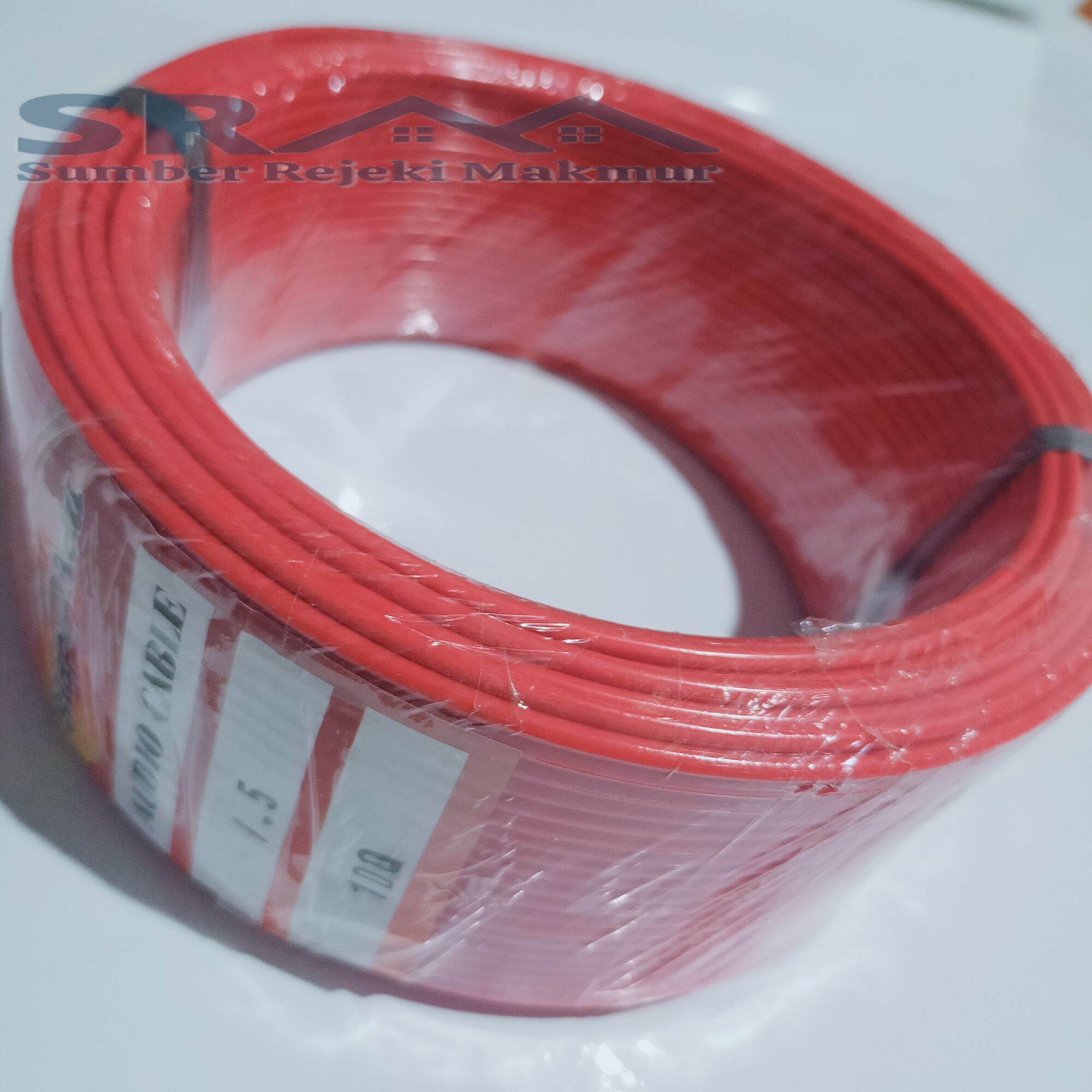 (1 Roll) KABEL Tunggal NYA Kabel Listrik 1x1,5 Kabel Tunggal Kabel NYA ...