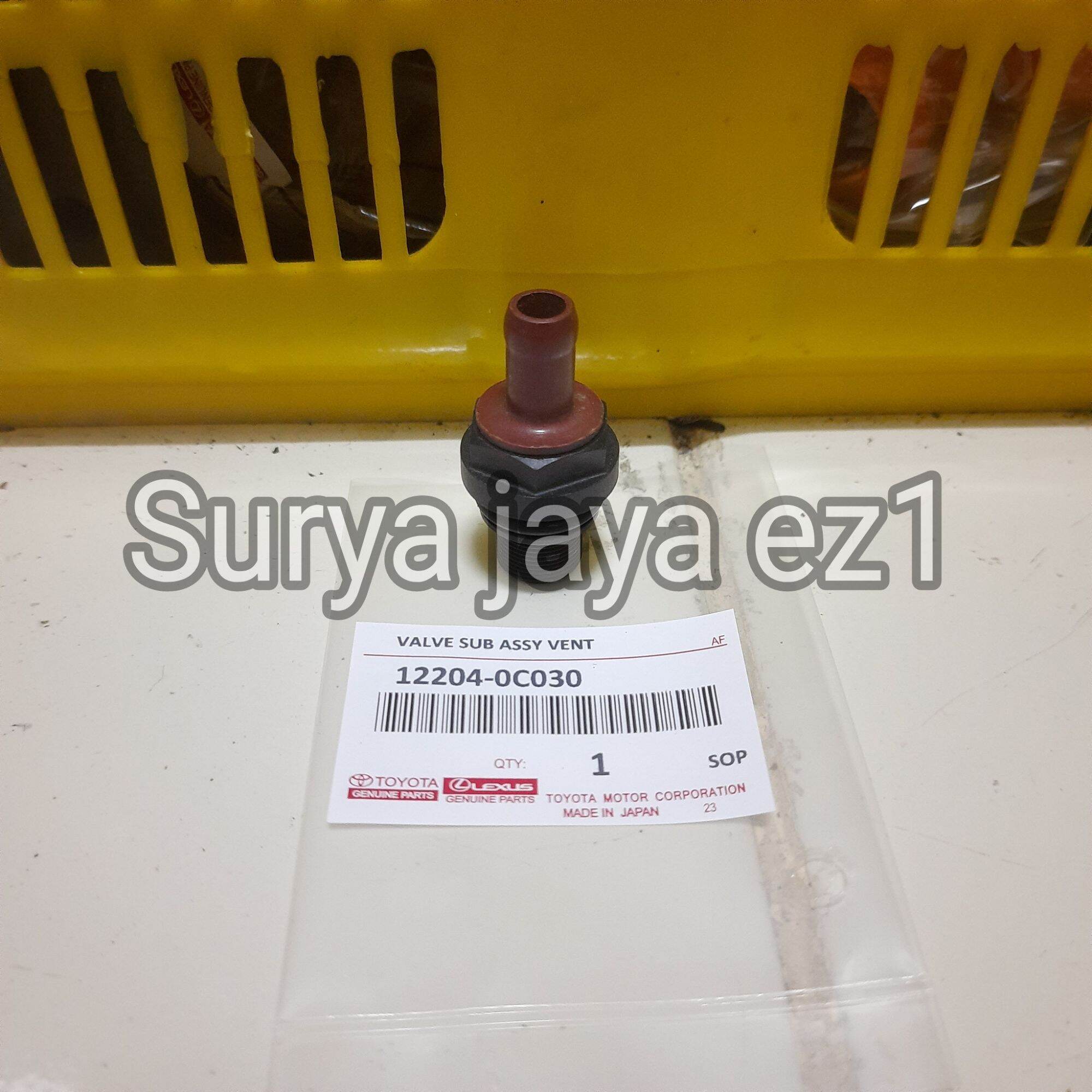 Valve PCV PVC Ventilation Toyota Innova Hilux Fortuner / 12204-0C030 Harga 12,500 rupiah*Gratis Ongkir