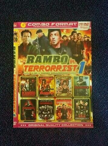 Css Rambo Terrorist KASET DVD FILM COLLECTION RAMBO IN TERRORIST 1(8IN1) | Lazada Indonesia