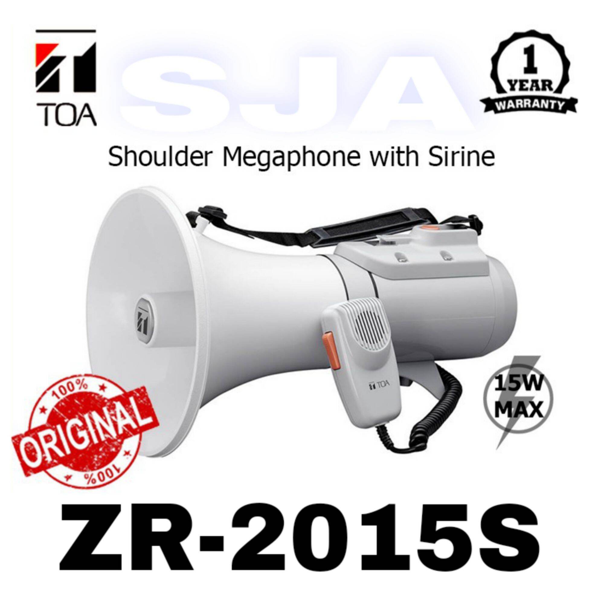 Megaphone TOA ZR-2015S (Ada Sirine) Original | Lazada Indonesia