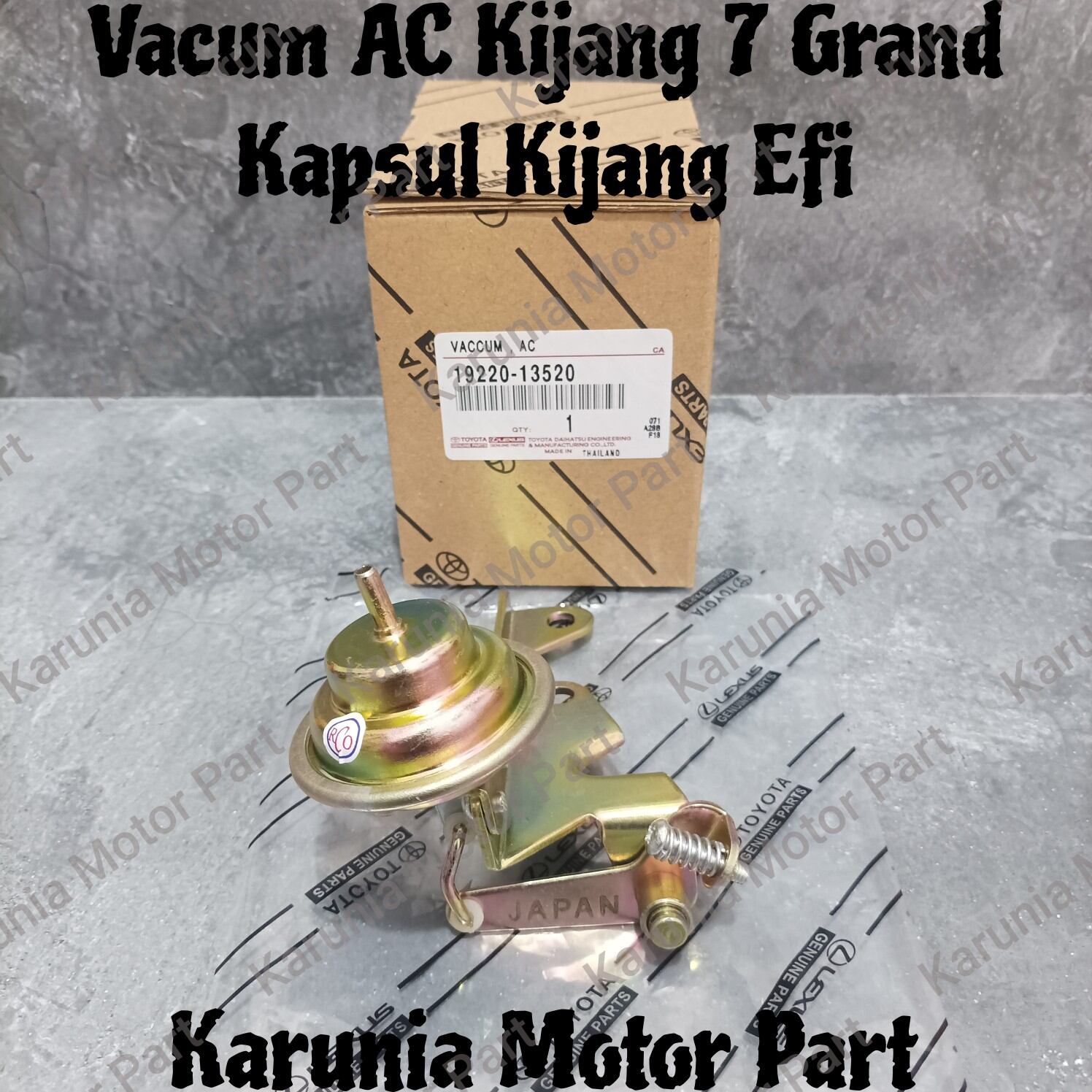 Vacum Idle Ac Vakum Ac Kijang 7K Grand Kapsul Kijang EFI 1800cc Harga 90,000 rupiah*Gratis Ongkir