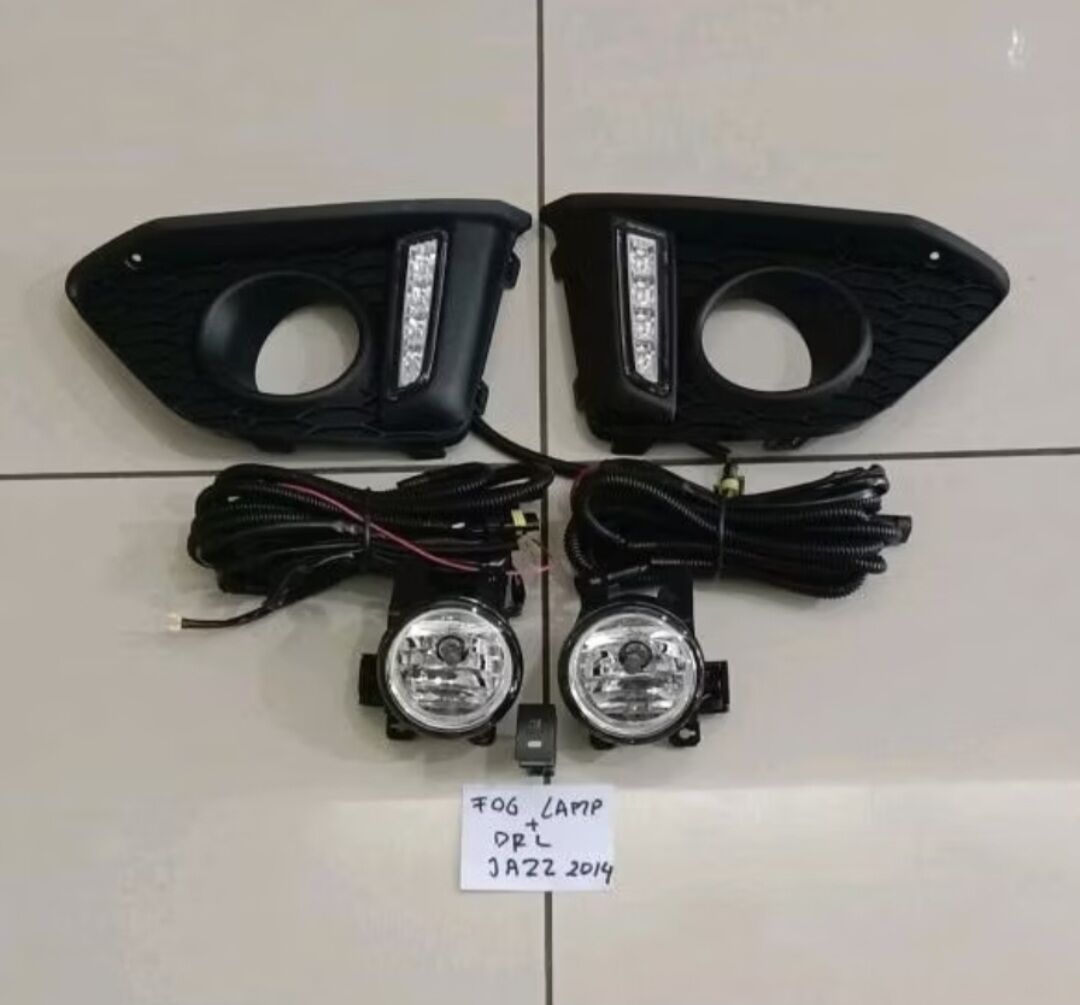 FOG LAMP DRL HONDA JAZZ 2014-2017 Harga 850,000 rupiah*Gratis Ongkir