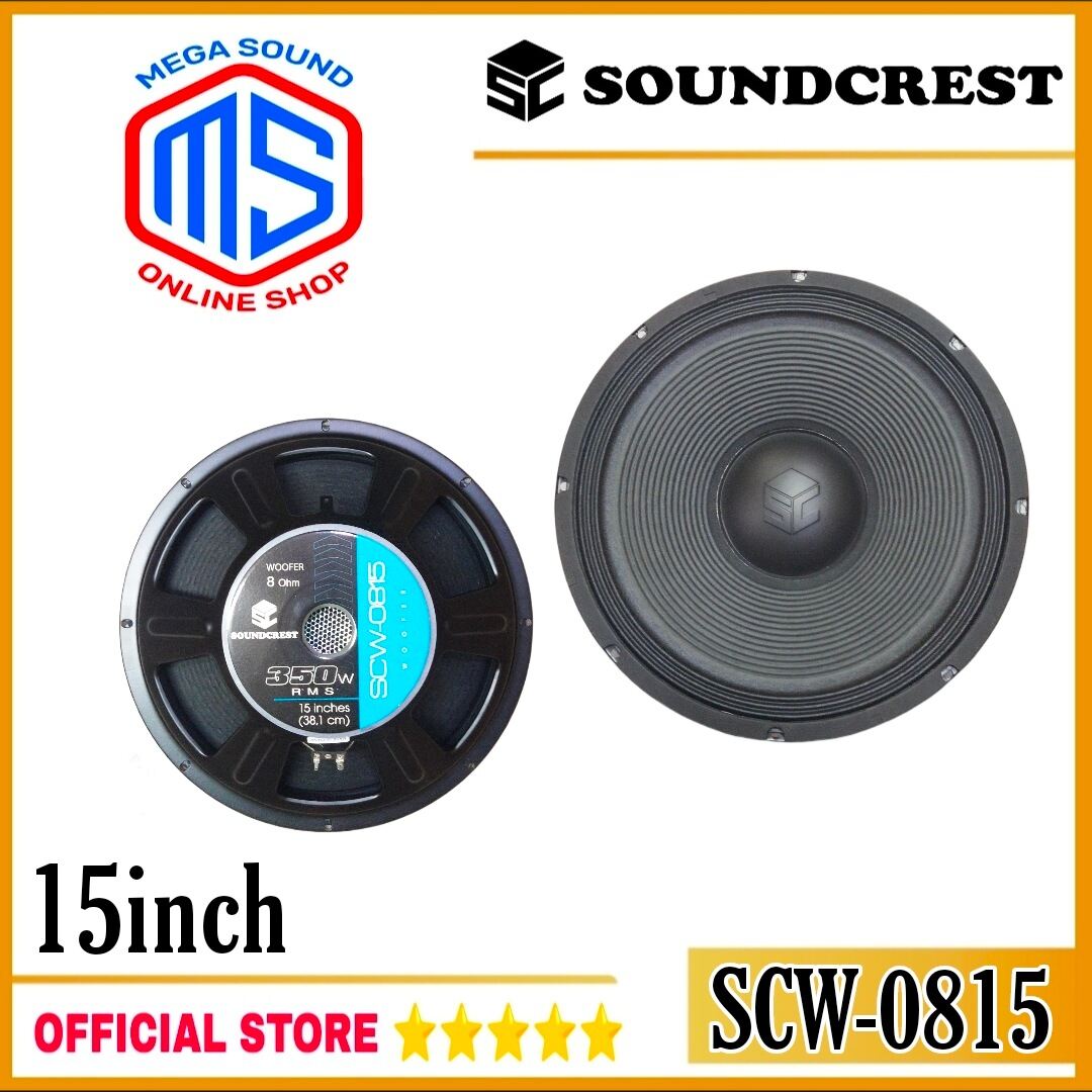 Speaker 15 inch 350W Soundcrest SCW-0815 | Lazada Indonesia