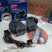KLAKSON KEONG DENSO WATERPROOF ANTI AIR ORIGINAL UNTUK MOTOR MOBIL 12V
