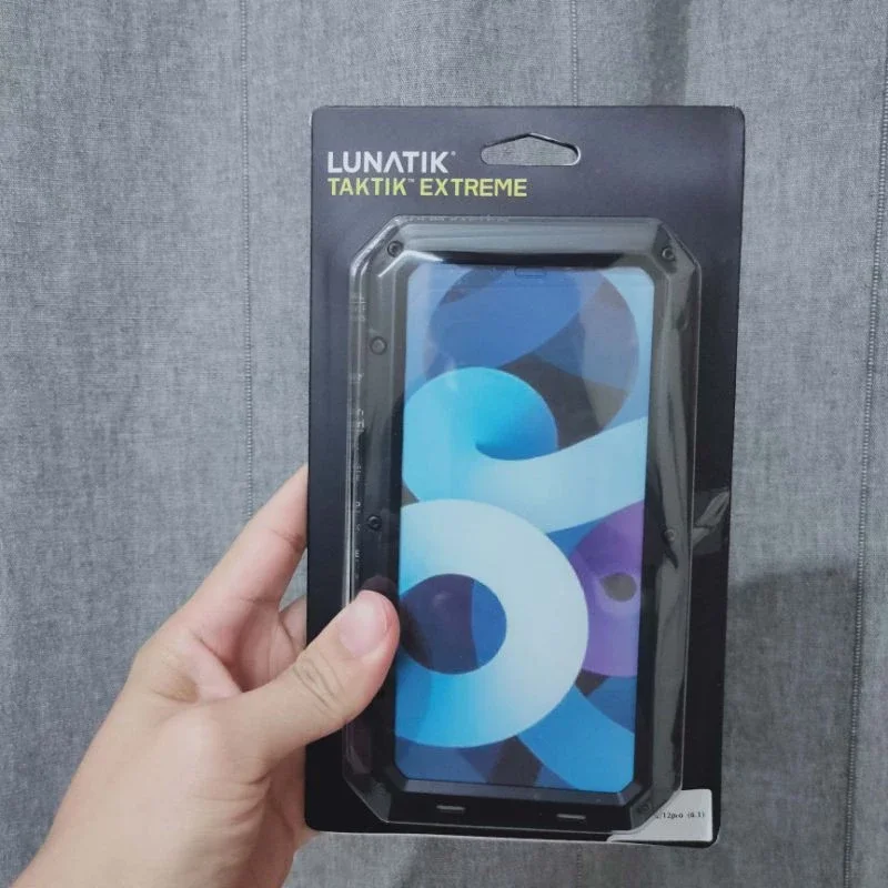 Lunatik Taktik Strike Case Iphone 12 Mini Pro Max Hitam Lazada