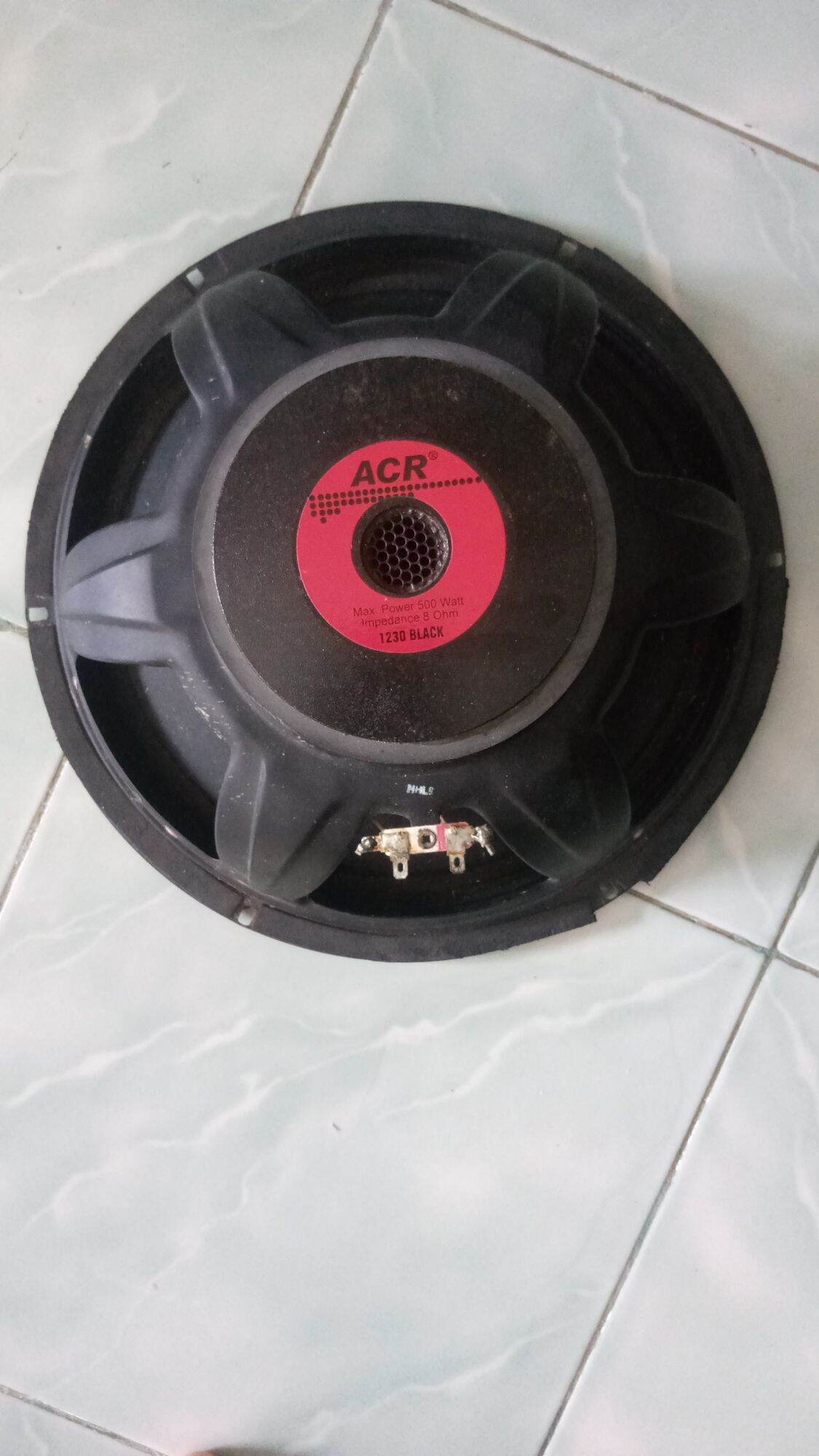 SPEAKER 12 INCHI ACR BLACK 1230 ORI BEKAS kondisi 95% Lazada