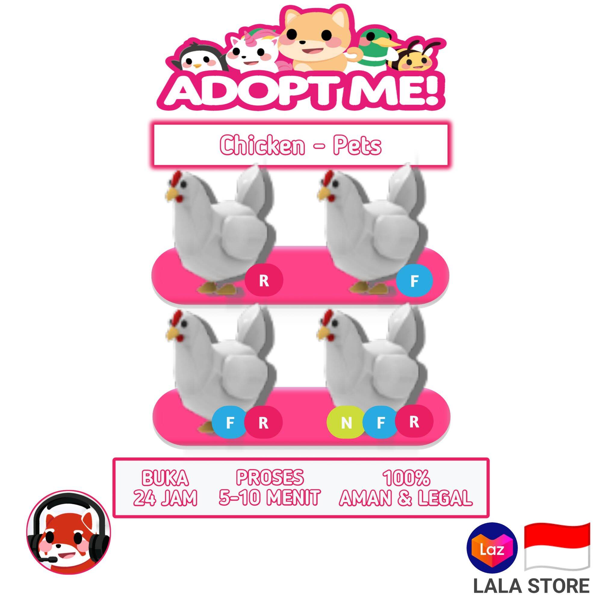 Adopt Me - Chicken - Roblox | Lazada Indonesia