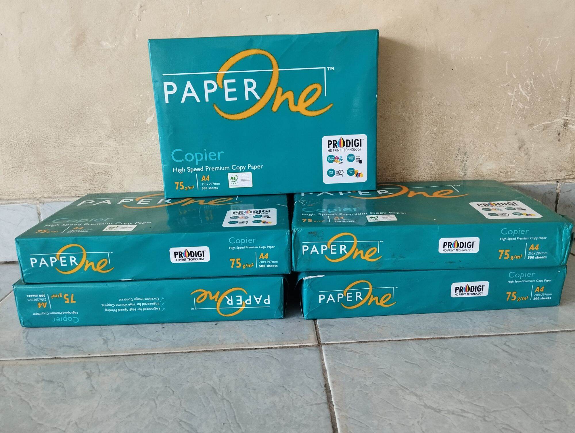 Paperone Kertas Hvs A4 75gr Copier 1 Rim 500 Lembar Lazada Indonesia