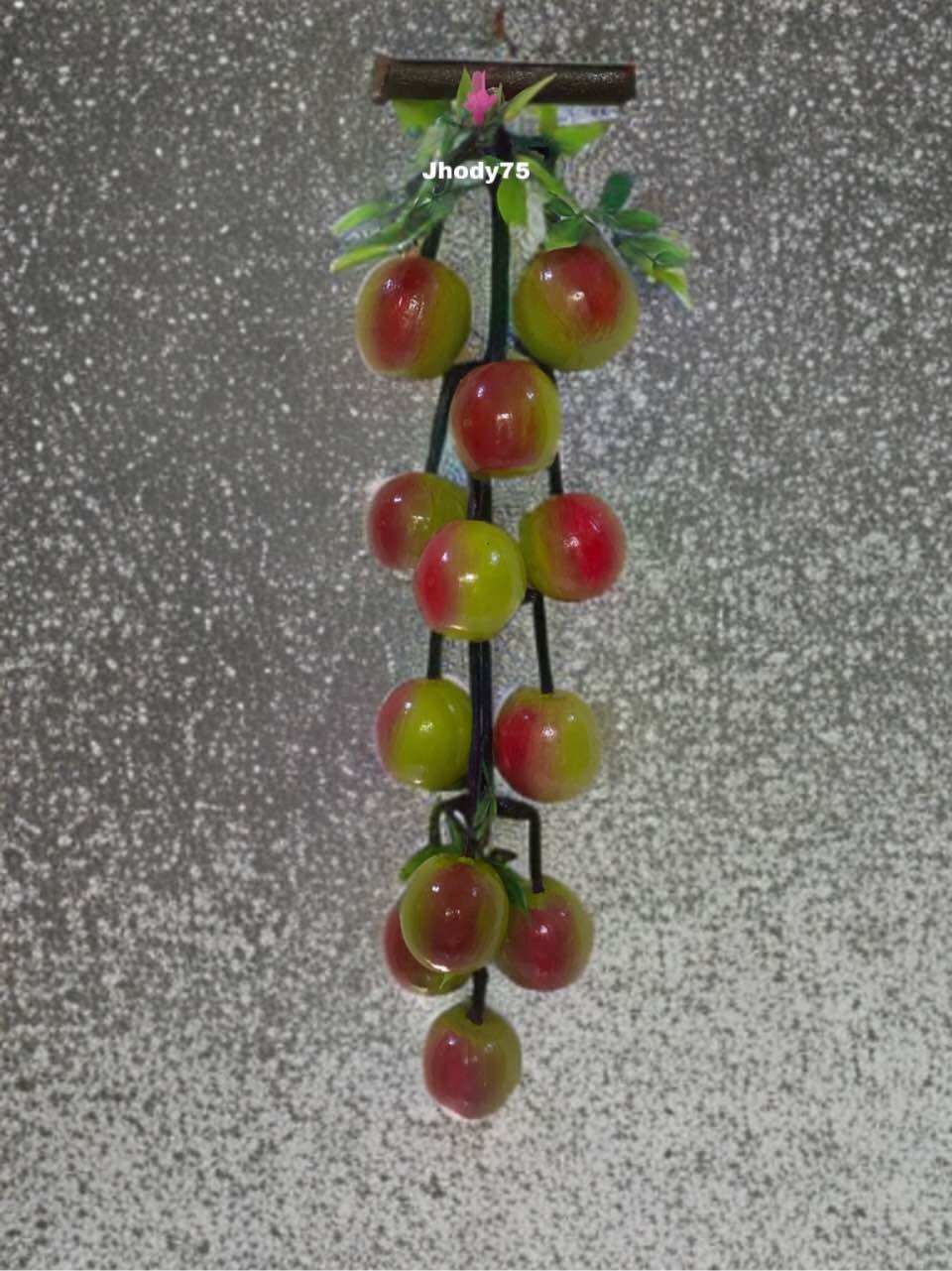 Buah renteng kayu isi 12pcs/hiasan dinding - Rtg12.
