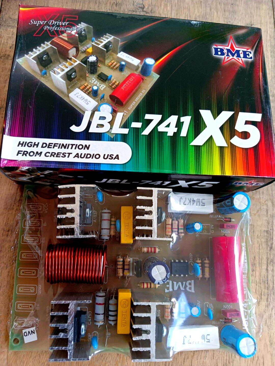 JBL X5 SUPER DRIVER POWER AMPLIFIER JBL-741 X5 KIT POWER AUDIO | Lazada