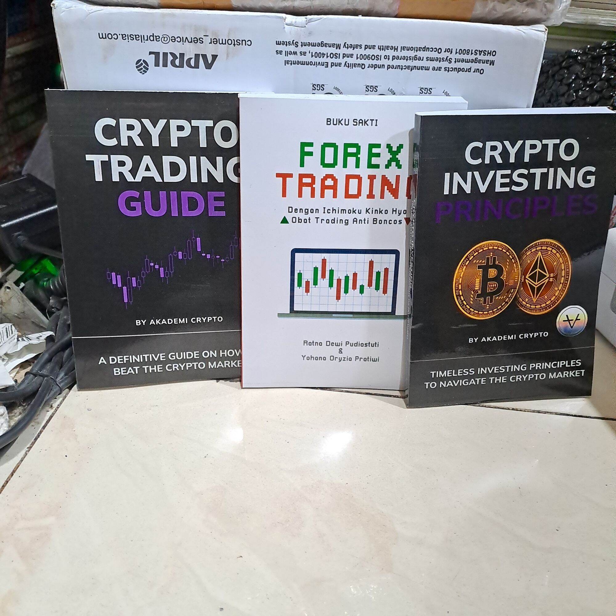 Crypto trading guide forex trading crypto investing principles paket 3 buku  | Lazada Indonesia