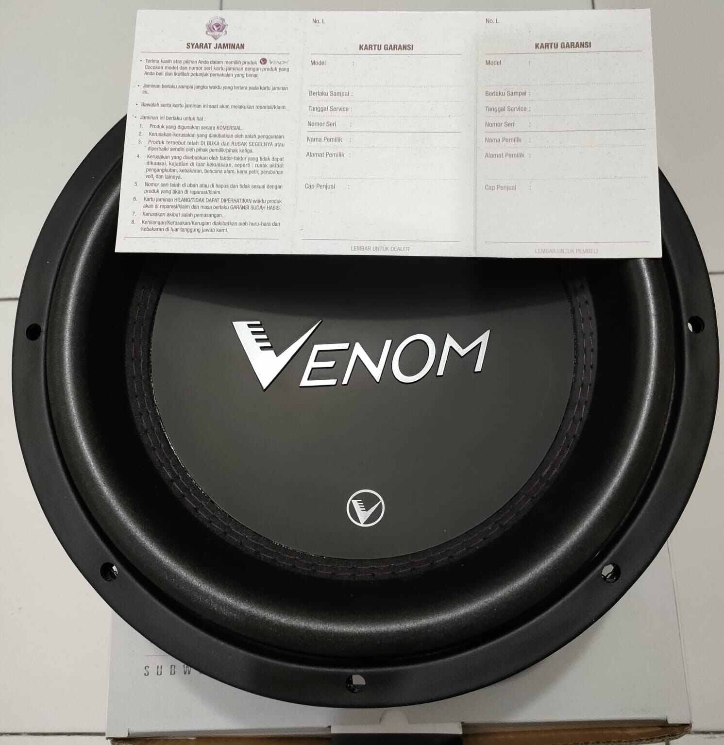 Venom 12 best sale inch sub