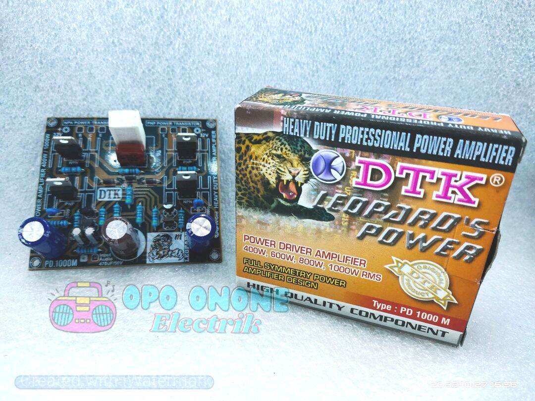 power driver amplifier DTK LEOPARD PD1000M | Lazada Indonesia