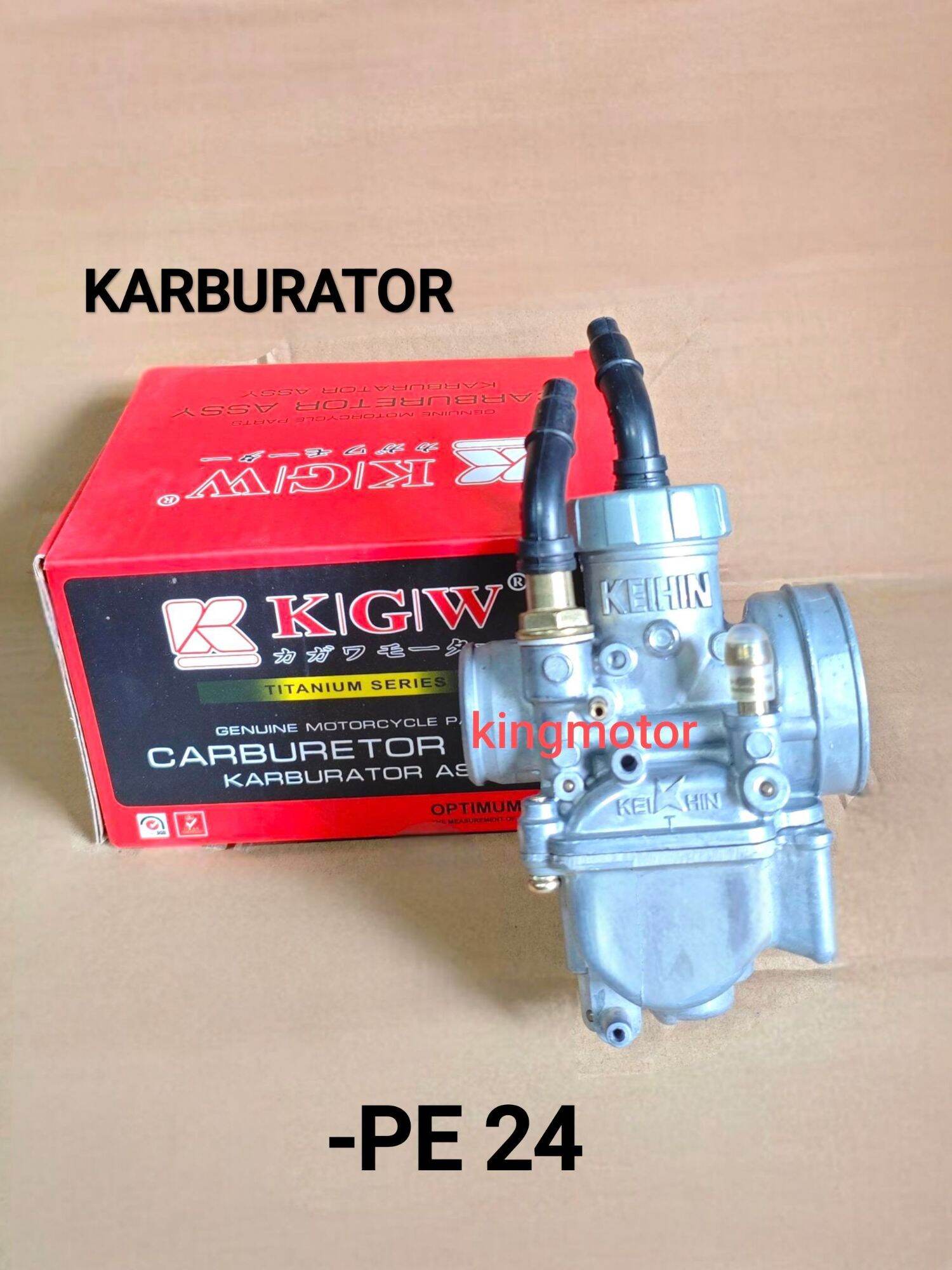Super quality all kinds of motorcycle carburetor carburator carburetor (KGW) pe24 PE 24 Universal Harga 148,500 rupiah*Gratis Ongkir