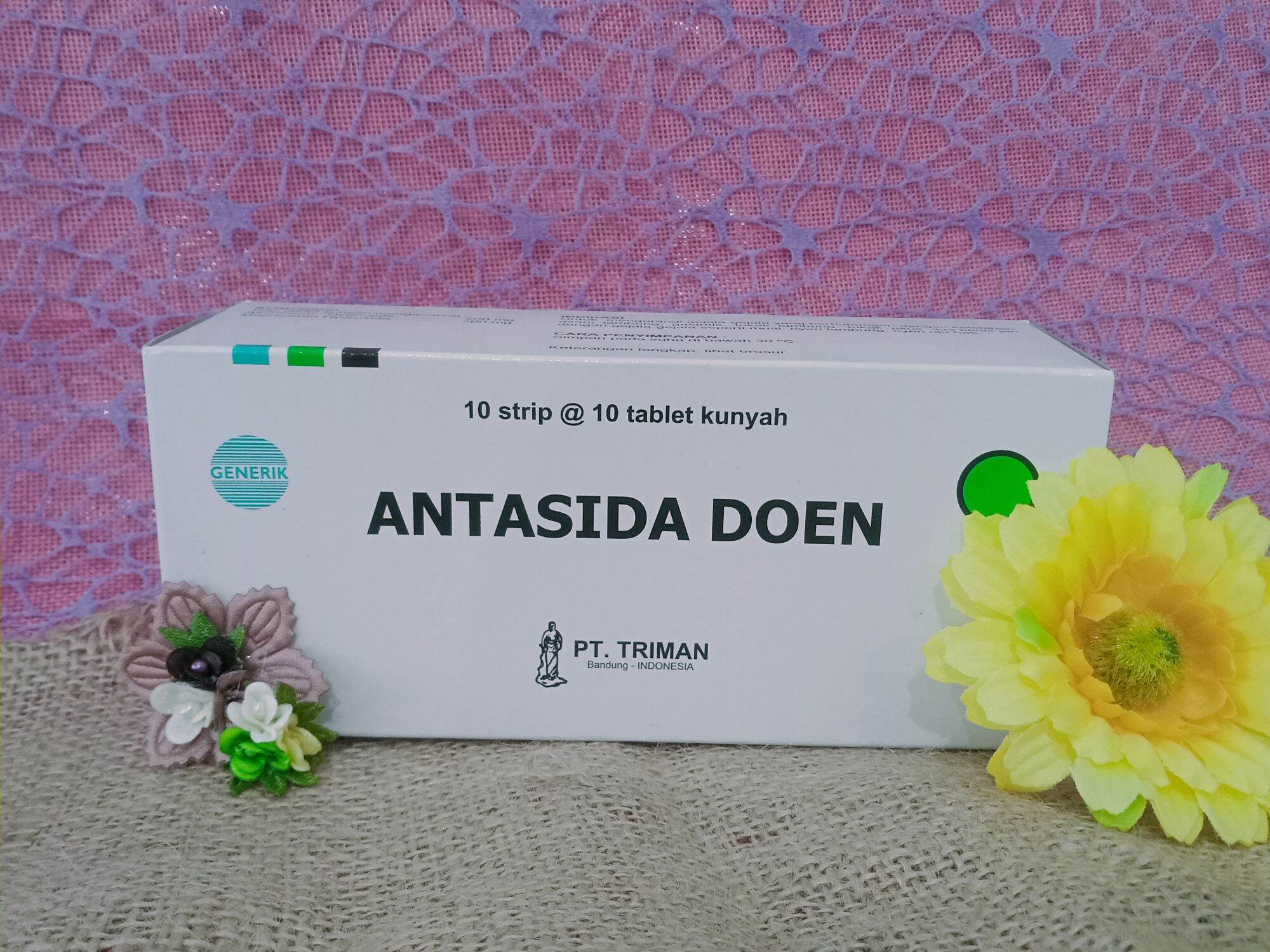 Antasida Doen Strip 10 Tablet | Lazada Indonesia