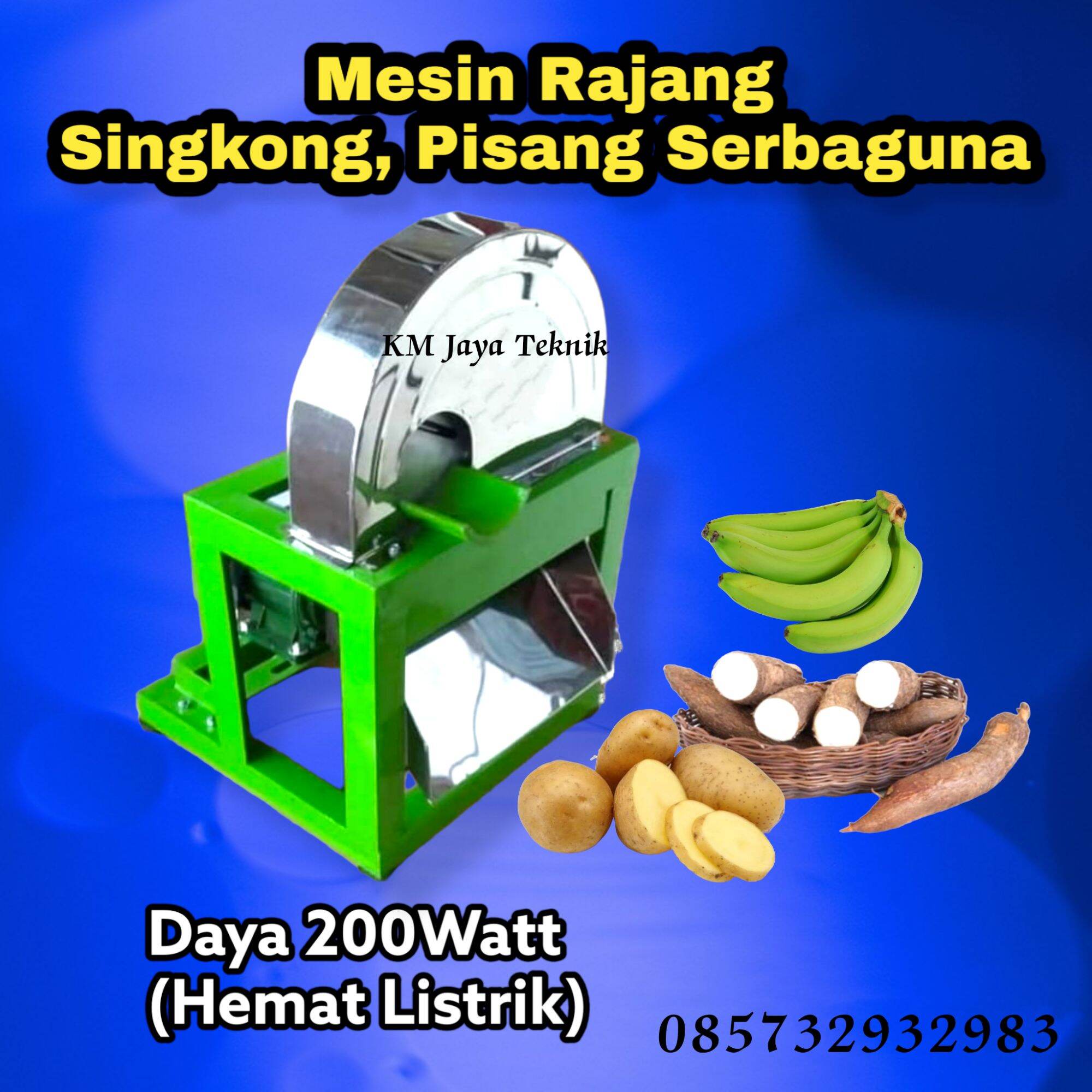 Mesin Rajang Singkong Ubi And Alat Perajang Potong Singkong Pisang