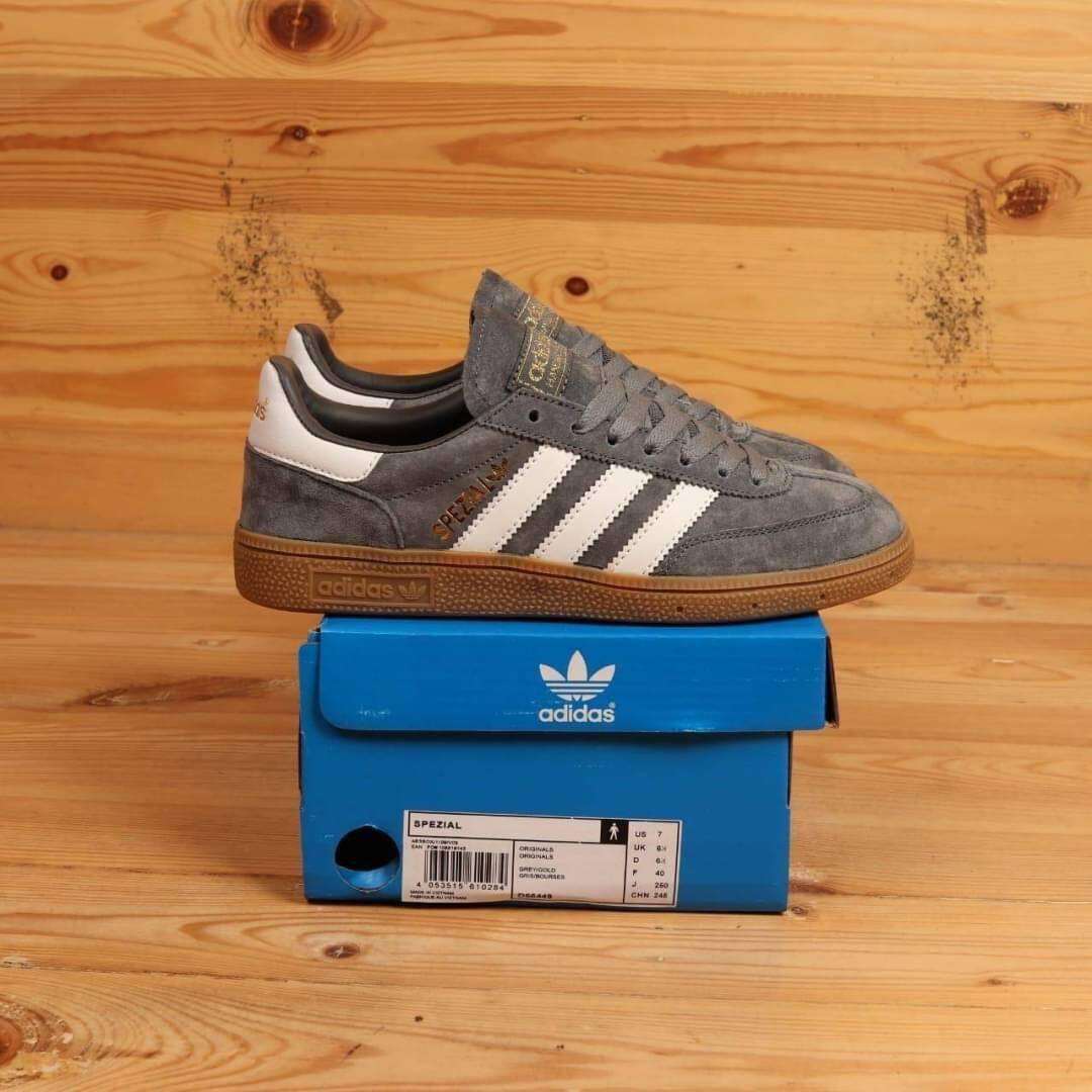 dark grey adidas spezial