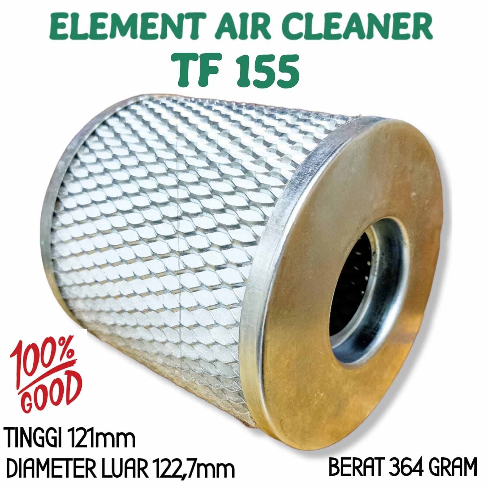 TF 155 FILTER UDARA SARINGAN HAWA ELEMENT AIR CLEANER UNTUK MESIN