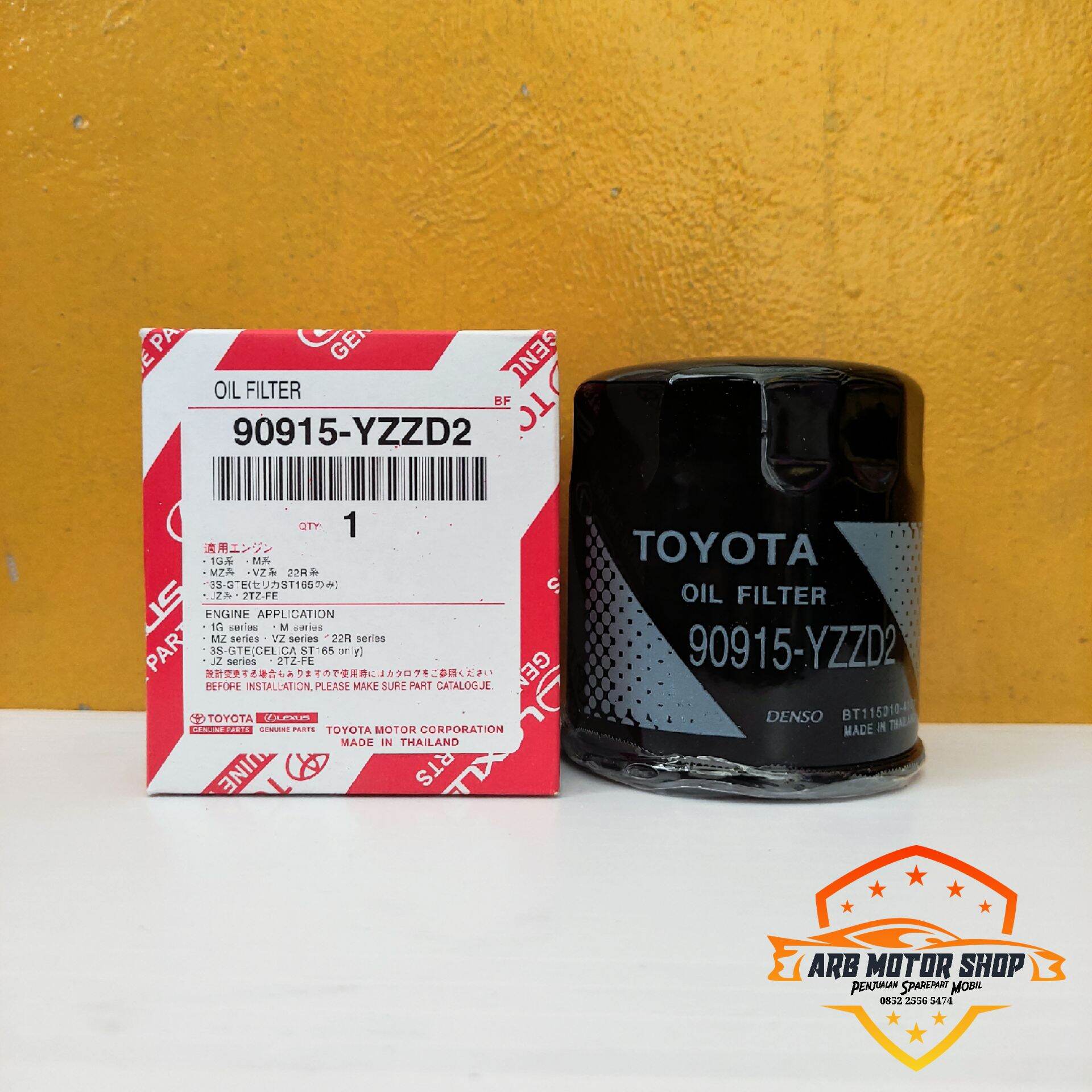Oil Filter / Oil Filter for Innova / Fortuner / Venturer / Reborn / Vrz - Original Toyota Oil Filter for Toyota Innova / Reborn / Fortuner / Hilux 90915-Yzzd2 Giá 36,900 Đồng*Miễn phí vận chuyển