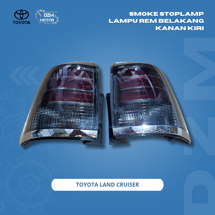 Smoke stoplamp led model Toyota Land Cruiser left right rear brake light Harga 750,000 rupiah*Gratis Ongkir