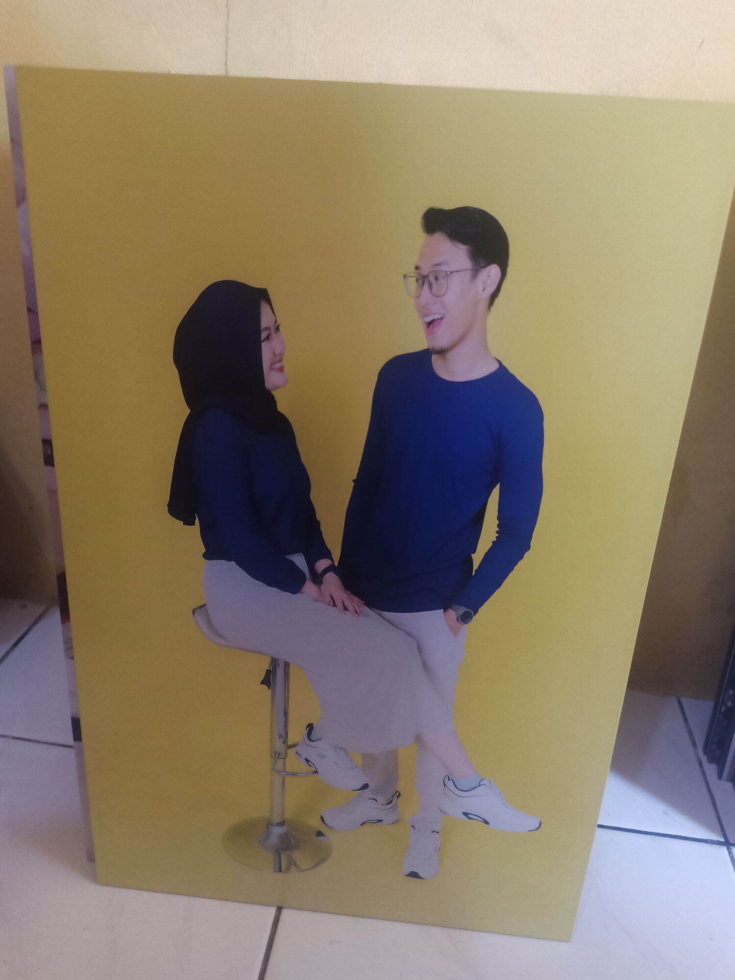 Cetak foto ukuran 10R (20x30) Plus bingkai mdf TANPA KACA (BISA COD)