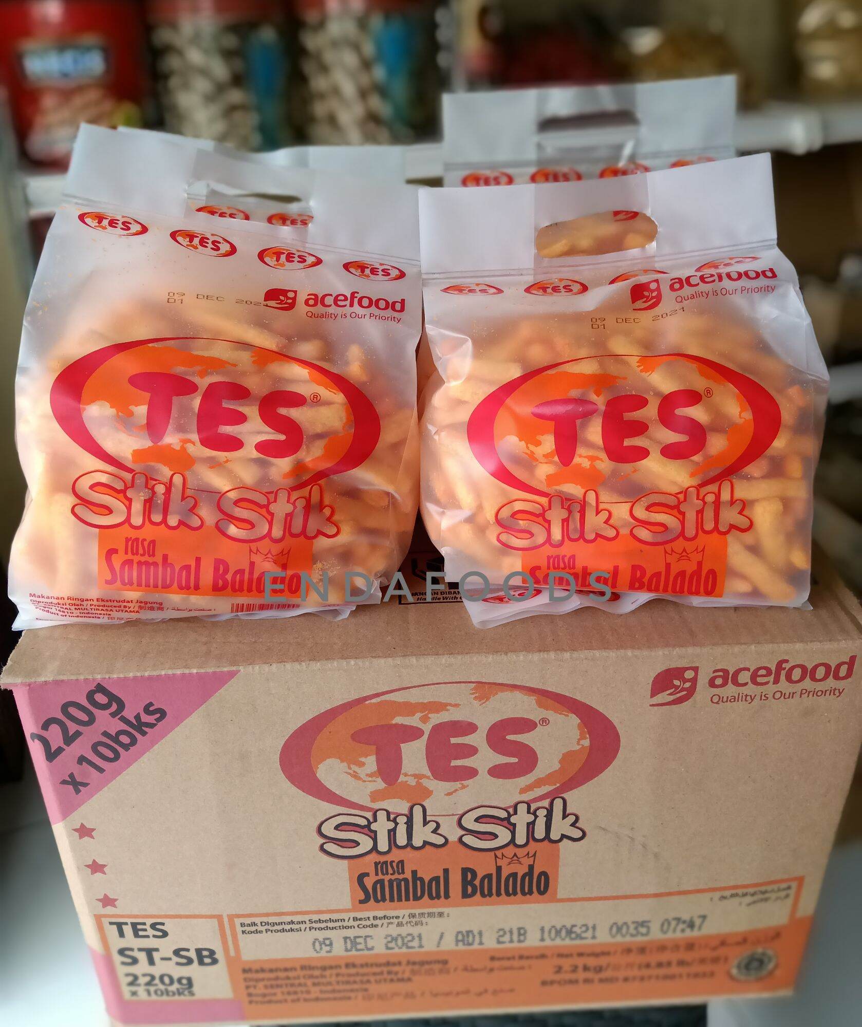 Stik tes balado 1 dus isi 10 x 225g lazada indonesia