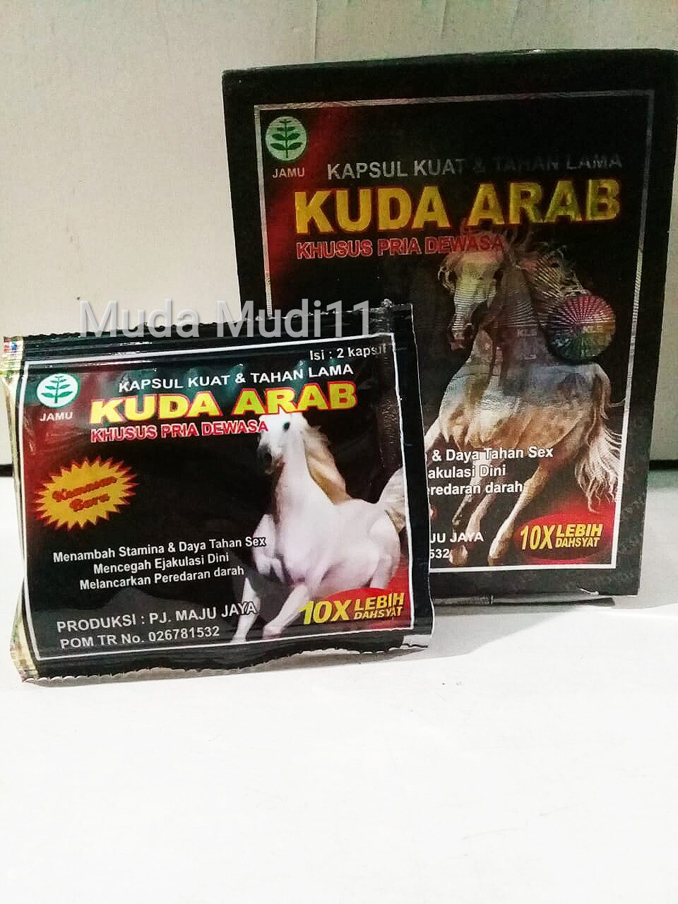 kapsul kuda mesir original hanya 1 sachet isi 2 pil