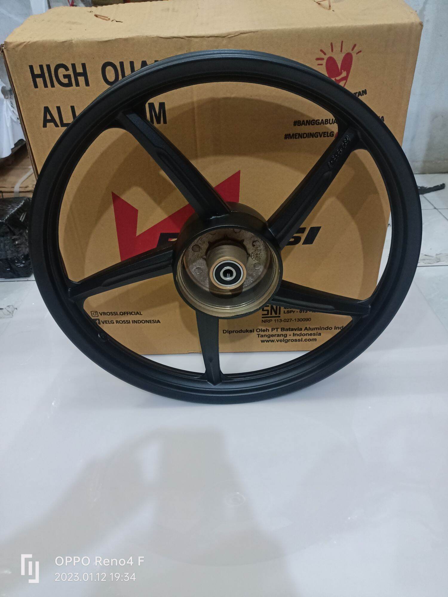 Velg Racing Motor Honda Revo Absolute Revo Fit Blade Kharisma Supra Fit New Merek Rossi