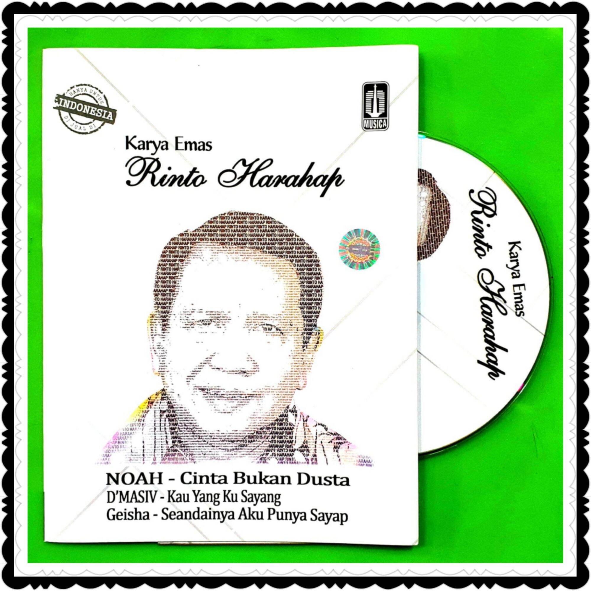 KASET VCD ASLI ORIGINAL VIDEO MUSIK LAGU RINTO HARAHAP-LAGU KARAOKE POP