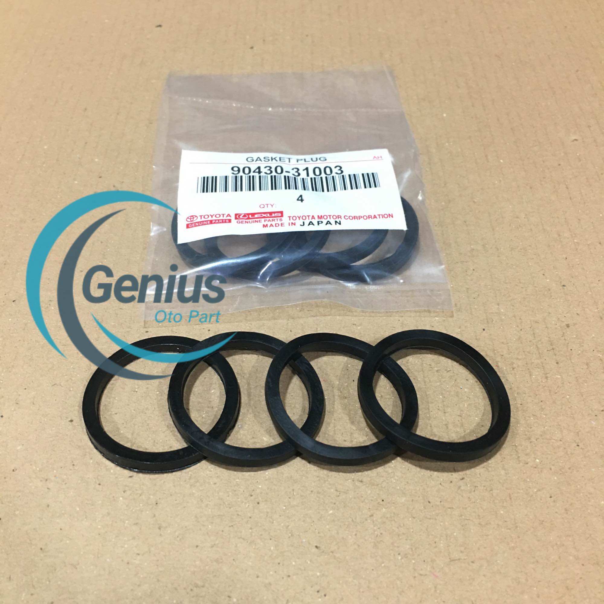 O Ring Busi / Seal Busi Kijang Super, Kapsul, 5K, 7K (Isi 4 Pcs) Giá 20,500 Đồng*Miễn phí vận chuyển