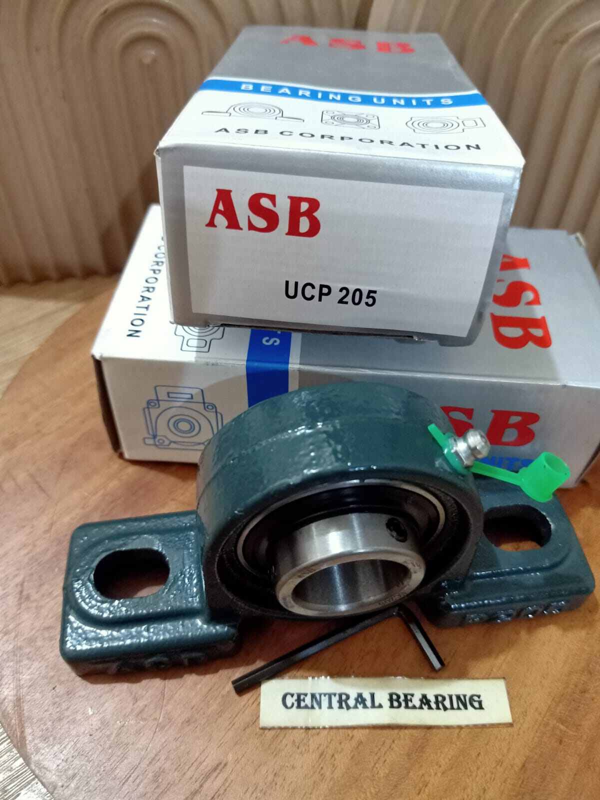 Supporto Cuscinetto UCP208-24 In Ghisa, Alesaggio 1-1/2", 2 Bulloni, Doppia Tenuta - 2