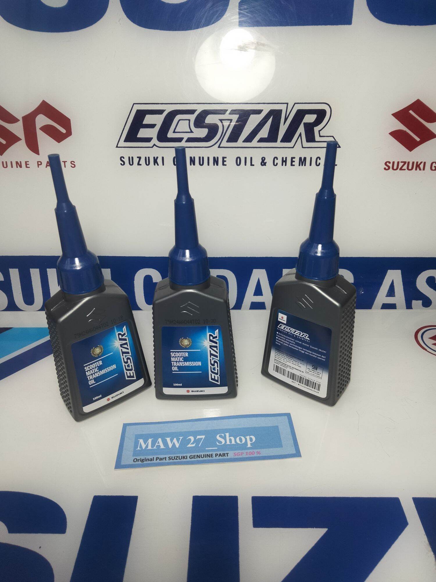 oli gardan oli transmisi ecstar 100ml suzuki matic original Suzuki Genuine Oil SGO Harga 15,000 rupiah*Gratis Ongkir