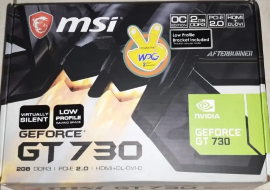 VGA CARD NVIDIA MSI GEFORCE GT730 DDR3 2GB