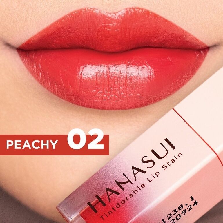 HANASUI Tintdorable Lip Stain / Liptint Hanasui Coral Tintdorable Jelly Vynil. 