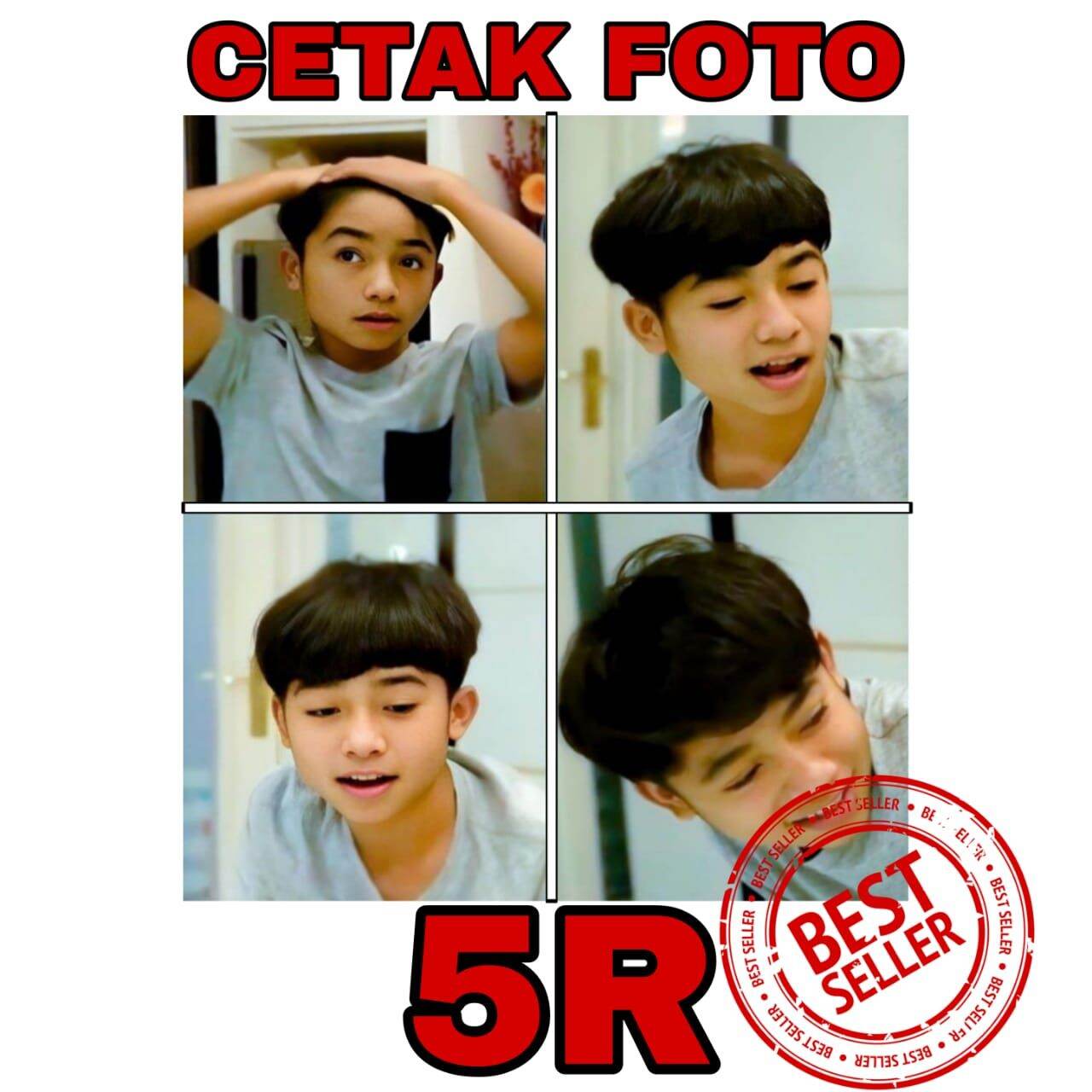 CETAK FOTO UKURAN 5R PAKET 40 FOTO(COD)
