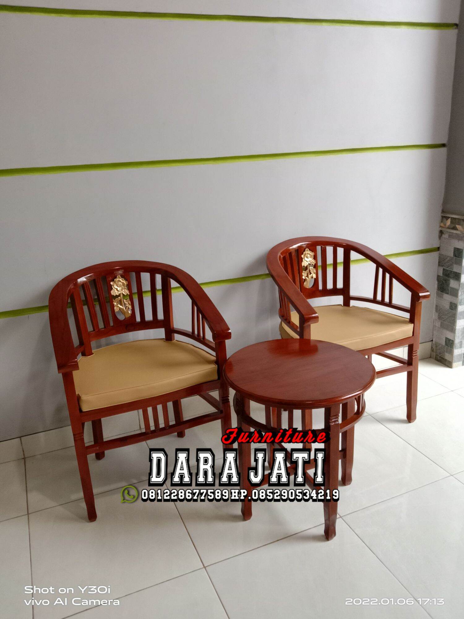 Kursi Teras Betawi Kursi Teras Afrika Plus Busa Terbaru Modern Lazada