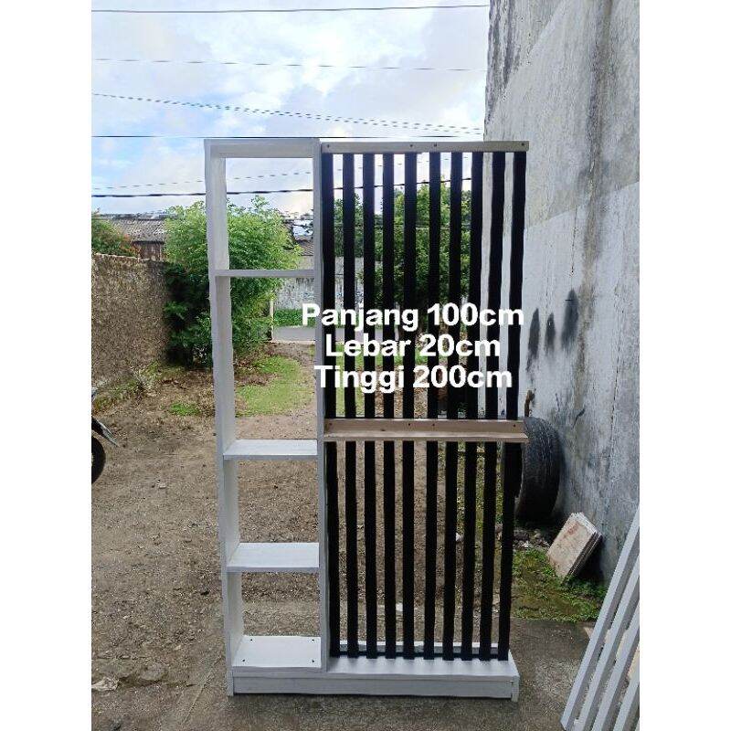Rak partisi pemisahan ruangan 2 varian warna dan ukuran REALPICK COD Jual kualitas